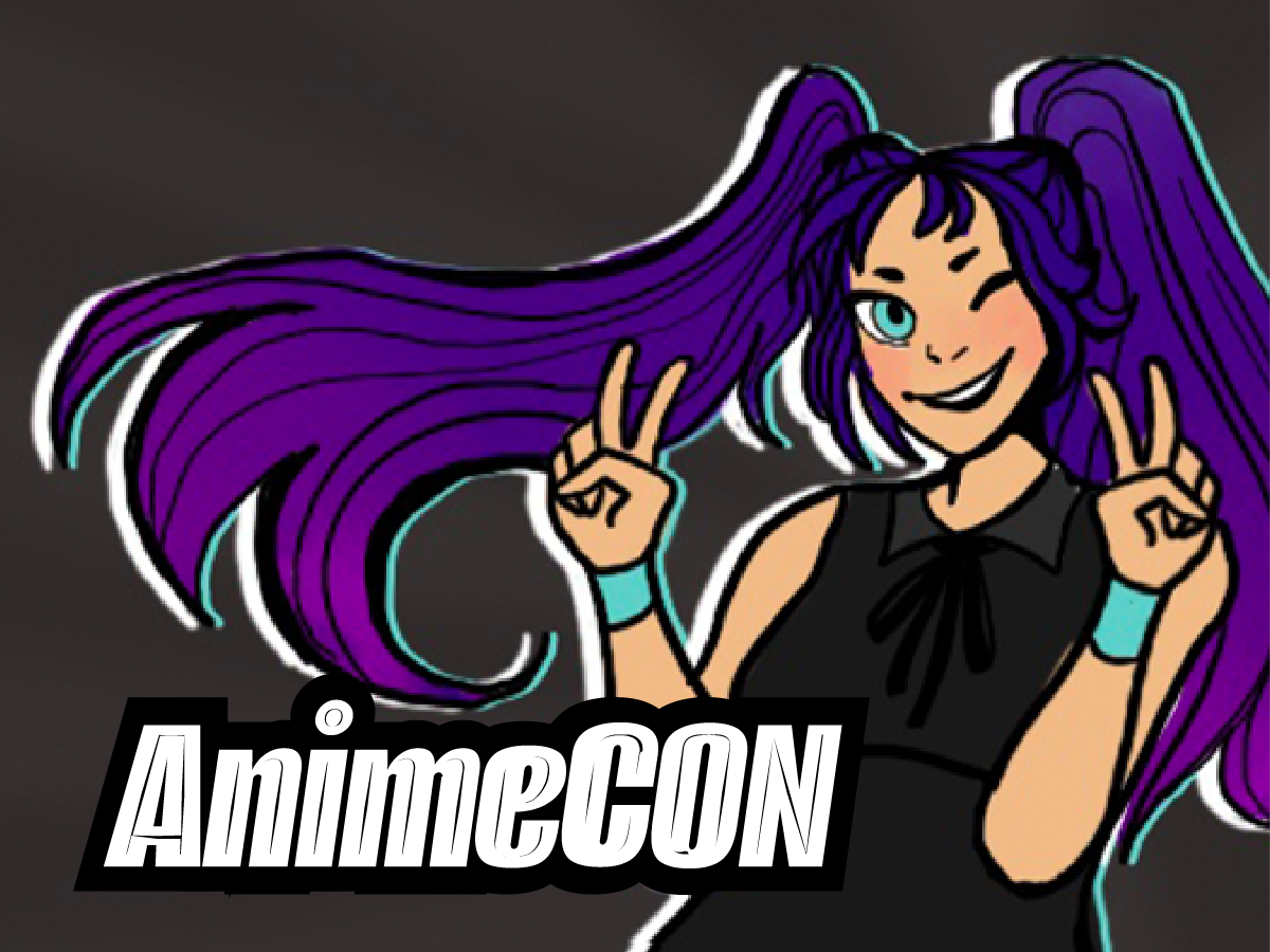 AnimeCON logo and mascot