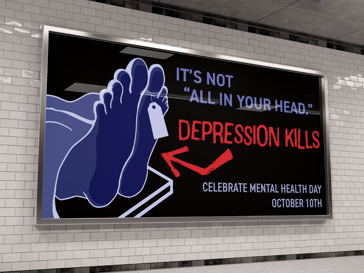 mental health bilboard