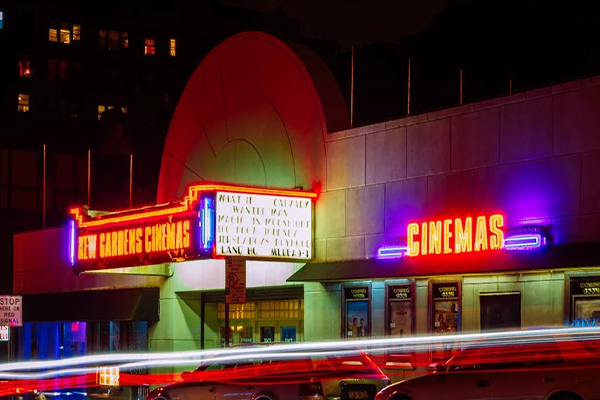 movie theater entrance